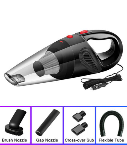 120W Car Vacuum Cleaner with Strong Suction Force